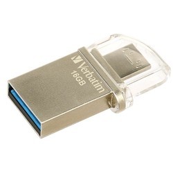 USB Flash (флешка) Verbatim Dual OTG Micro Drive USB 3.0 16Gb