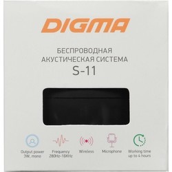 Портативная акустика Digma S-11