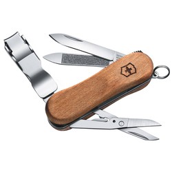 Нож / мультитул Victorinox Delemont Nail Clip Wood 580