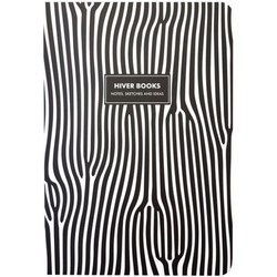 Блокнот Hiver Books Plain Notebook Zebra A5