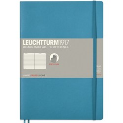 Блокнот Leuchtturm1917 Ruled Notebook Composition Nordic Blue