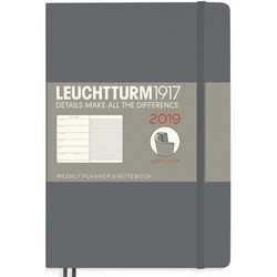 Ежедневники Leuchtturm1917 Weekly Planner Notebook Soft Anthracite