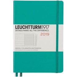 Ежедневники Leuchtturm1917 Weekly Planner Notebook Turquoise