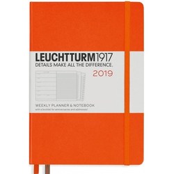 Ежедневники Leuchtturm1917 Weekly Planner Notebook Orange