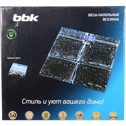 Весы BBK BCS3004 (черный)