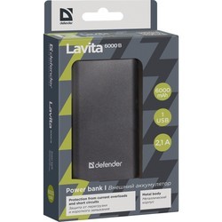 Powerbank аккумулятор Defender Lavita 6000B