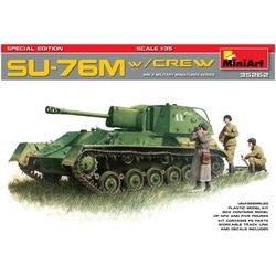 Сборная модель MiniArt SU-76M w/Crew (1:35)
