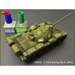 Сборная модель MiniArt T-55A Early Mod. 1965 37016 (1:35)