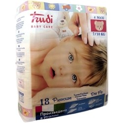 Подгузники Trudi Diapers Maxi / 18 pcs