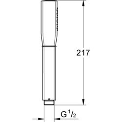 Душевая система Grohe Grandera Stick 26037 (хром)
