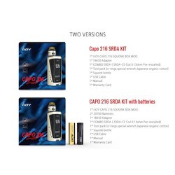 Электронная сигарета iJoy Capo 216 SRDA Kit