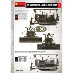 Сборная модель MiniArt U.S. Army Tractor w/Angled Dozer Blade (1:35)