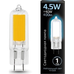 Лампочка Gauss LED 3.5W 4100K G4 107807203