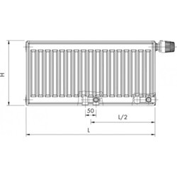 Радиаторы отопления Korado Radik 22VKM 500x700