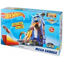 Автотрек / железная дорога Hot Wheels Mega Garage