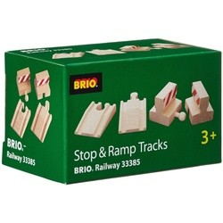 Автотрек / железная дорога BRIO Stop and Ramp Tracks 33385