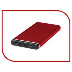 Powerbank аккумулятор TTEC AlumiSlim 10000 (красный)