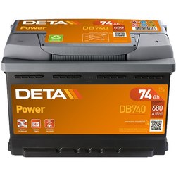 Автоаккумуляторы Deta DB741