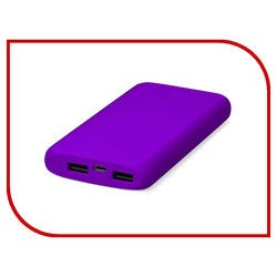 Powerbank аккумулятор TTEC PowerSlim 10000 (фиолетовый)