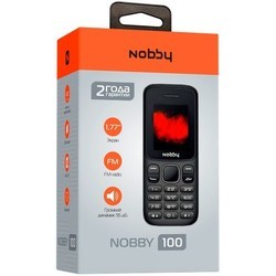 Мобильный телефон Nobby 100 (серый)
