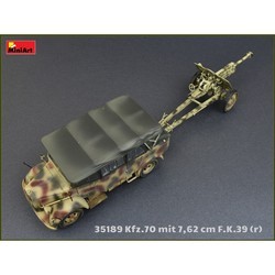 Сборная модель MiniArt Kfz.70 with 7.62 cm F.K. 39 (r) (1:35)