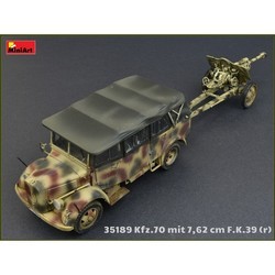 Сборная модель MiniArt Kfz.70 with 7.62 cm F.K. 39 (r) (1:35)