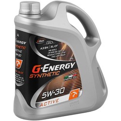Моторное масло G-Energy Synthetic Active 5W-30 4L