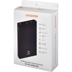 Powerbank аккумулятор Digma DG-PD-40000