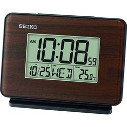 Настольные часы Seiko QHL068B (серый)