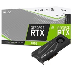 Видеокарта PNY GeForce RTX 2060 6GB Blower