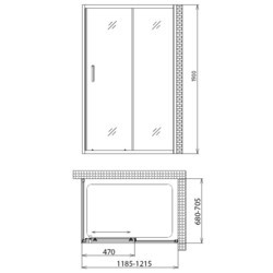 Душевая кабина Gemy Victoria S30191A-A70