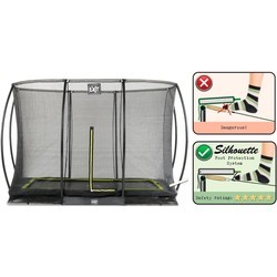 Батут Exit Silhouette Ground 7x10ft Safety Net