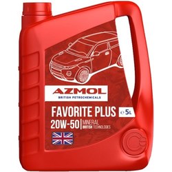 Моторное масло Azmol Favorite Plus 20W-50 5L