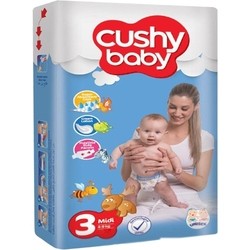 Подгузники Cushy Baby Midi 3 / 36 pcs