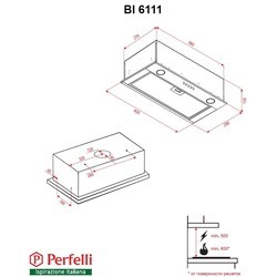 Вытяжка Perfelli BI 6111 IV