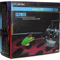Радиоуправляемый вертолет Skyartec WASP NANO CP (зеленый)