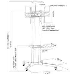 Подставка/крепление Charmount CT-FTVS-T109