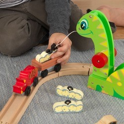 Автотрек / железная дорога KidKraft Dinosaur Train Set 18016