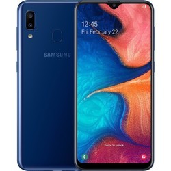 Мобильный телефон Samsung Galaxy A20 32GB (синий)