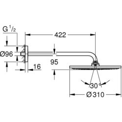 Душевая система Grohe Rainshower 310 26257