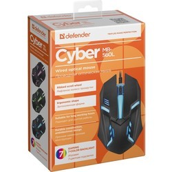 Мышка Defender Cyber MB-560L (черный)