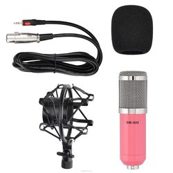 Микрофон Fzone BM 800 (розовый)