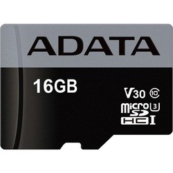 Карта памяти A-Data Premier Pro microSDHC UHS-I U3 Class 10 V30S 16Gb