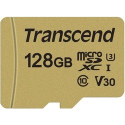 Карта памяти Transcend microSDXC 500S 128Gb