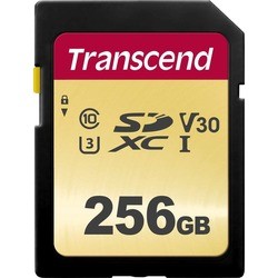 Карта памяти Transcend SDXC 500S 256Gb