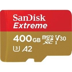 Карта памяти SanDisk Extreme V30 A2 microSDXC UHS-I U3 400Gb