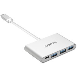 Картридер/USB-хаб A-Data USB-C to 3 Ports USB-A 3.1 Hub