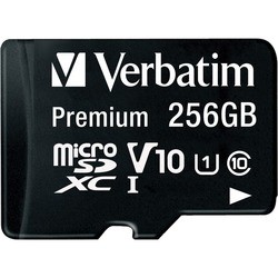 Карта памяти Verbatim Premium microSDXC UHS-I Class 10 256Gb