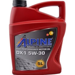Моторное масло Alpine DX1 5W-30 5L