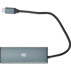 Картридер/USB-хаб Digma HUB-2U3.0CAU-UC